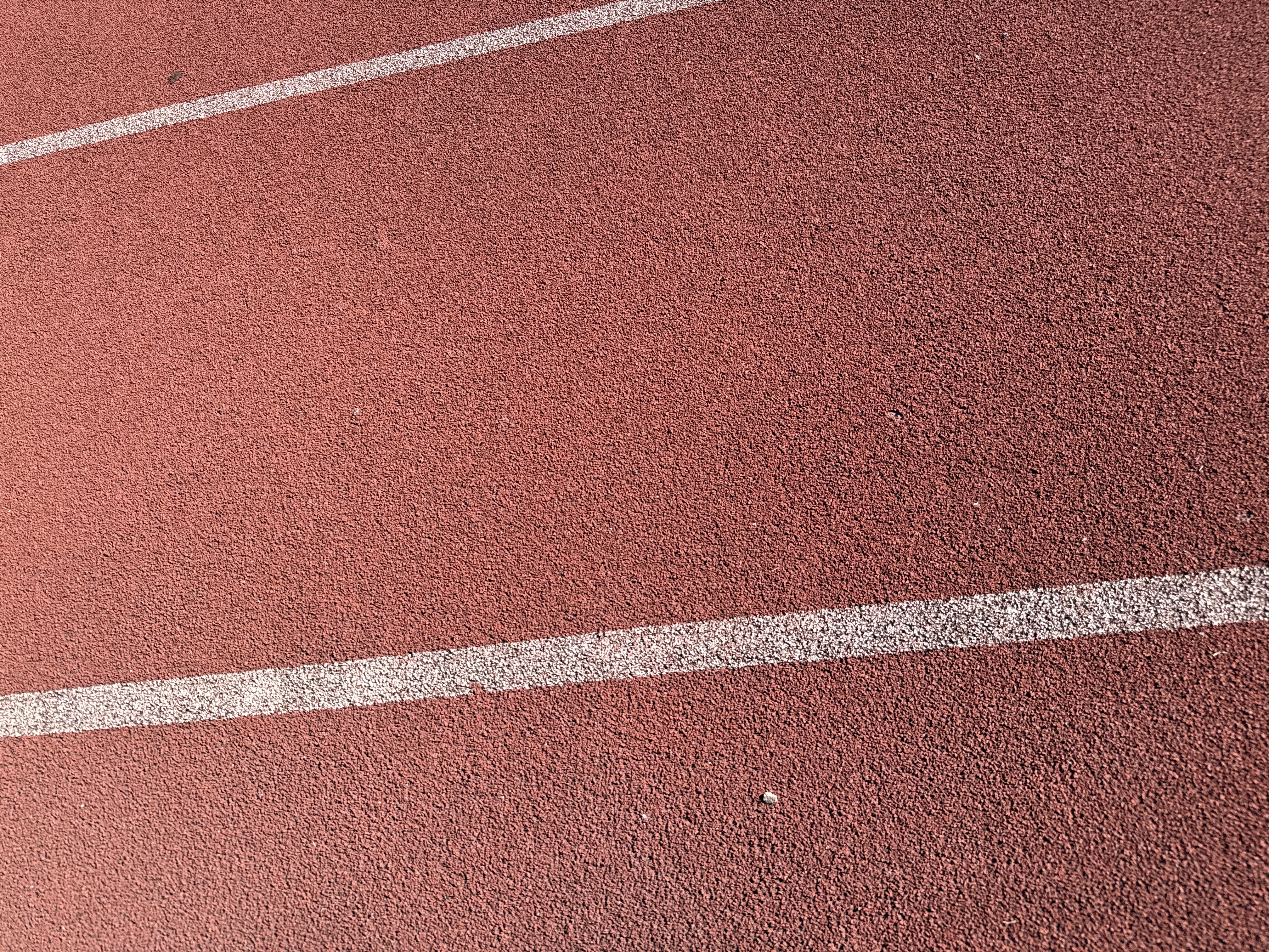 Track surface close-up