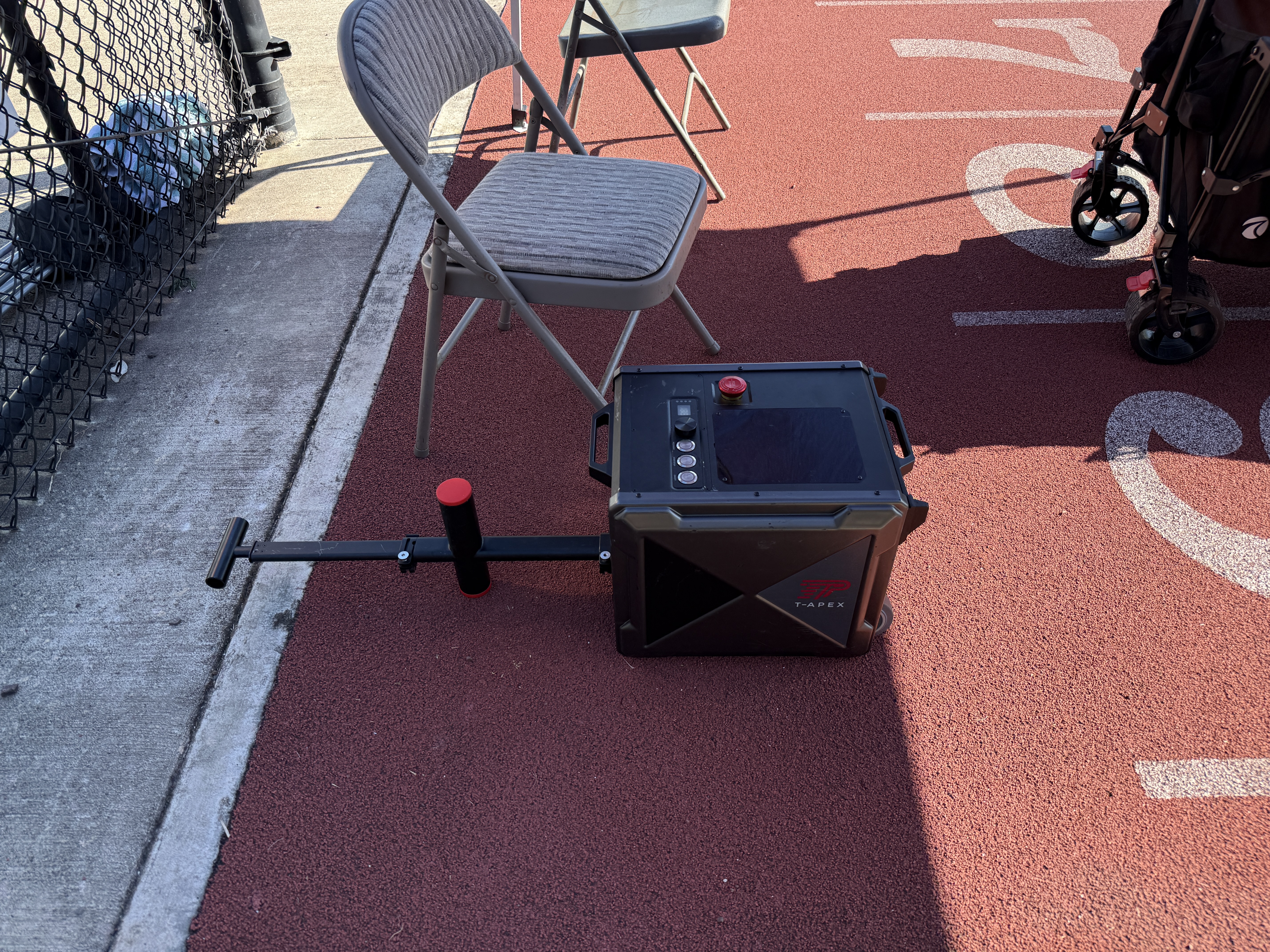 Timing technology at a track meet